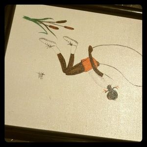 8 by 10 Annie Lee painting